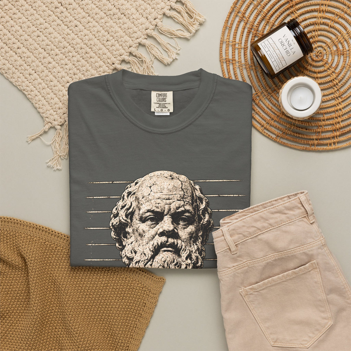 Bad Influence t-shirt: Socrates corrupting the youth