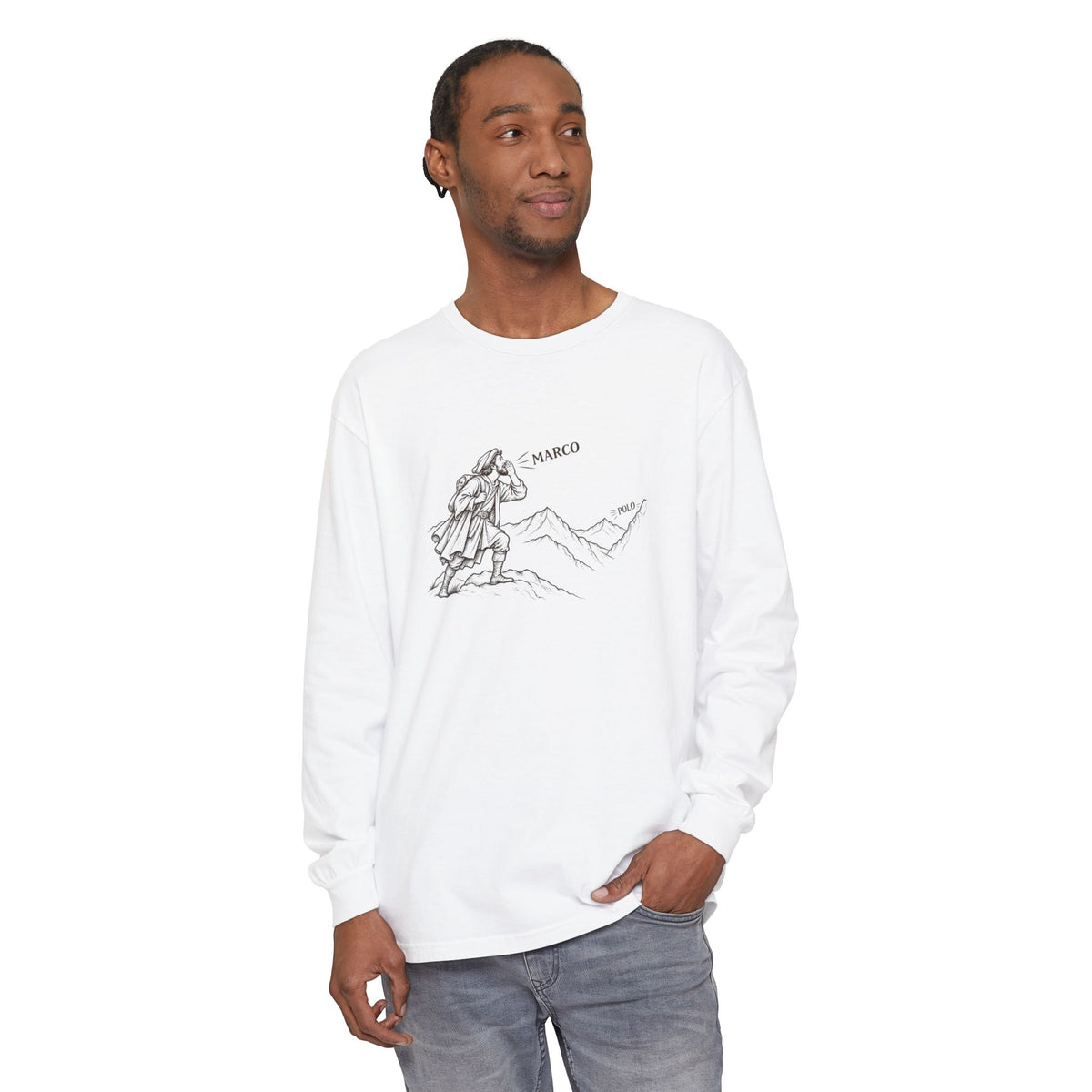 Marco / Polo Long Sleeve T-Shirt – Vintage Explorer | Explorer Collection