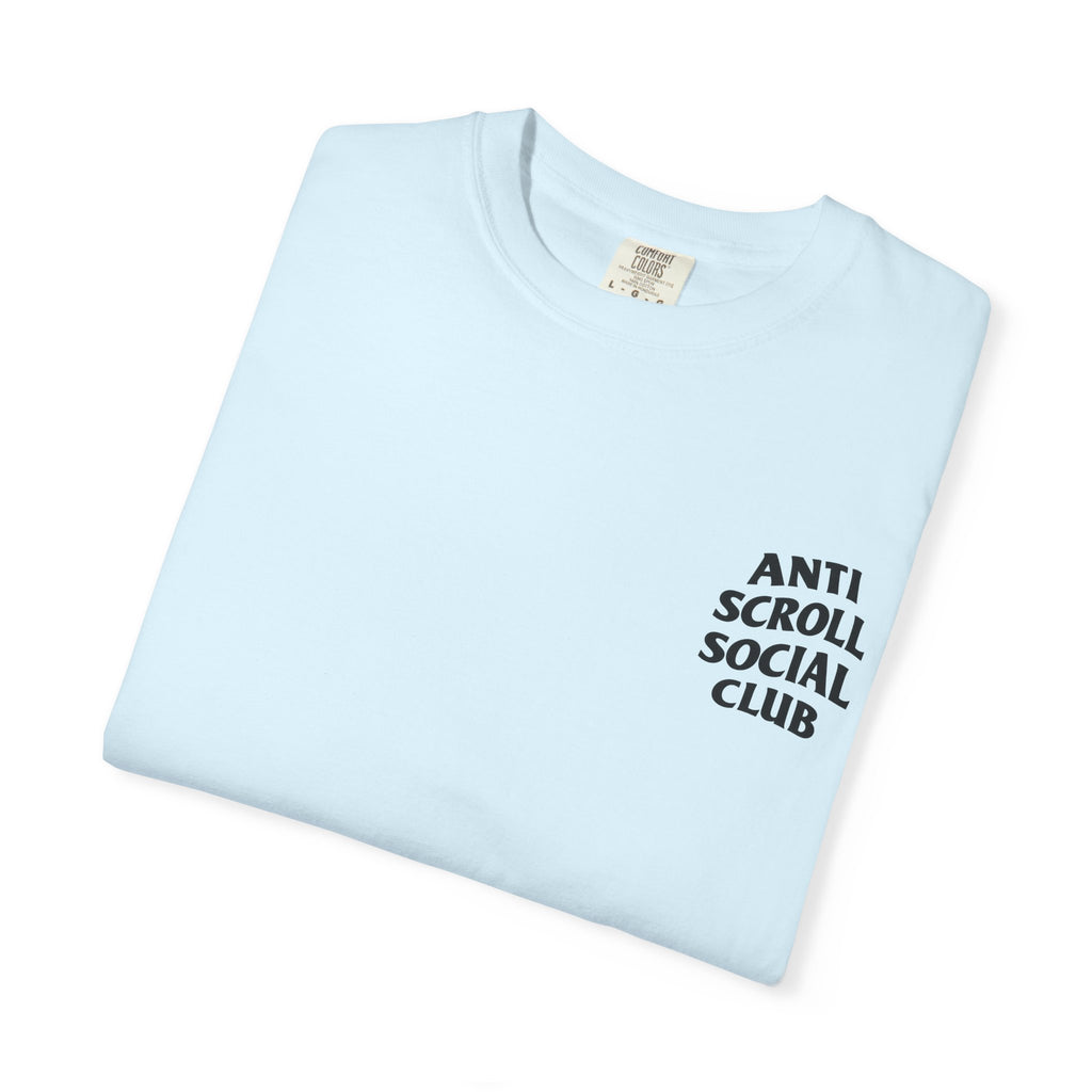 Anti Scroll Social Club American Originals t-shirt: Lincoln, Washington, Roosevelt and Franklin