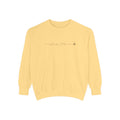 Uncharted Crewneck Sweatshirt – Fine-Line Map & Mountains | Explorer Collection