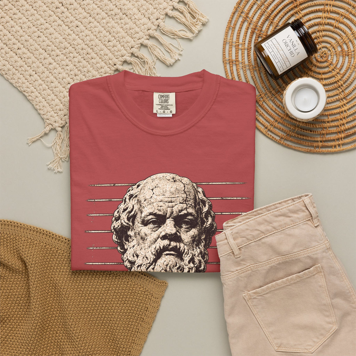 Bad Influence t-shirt: Socrates corrupting the youth