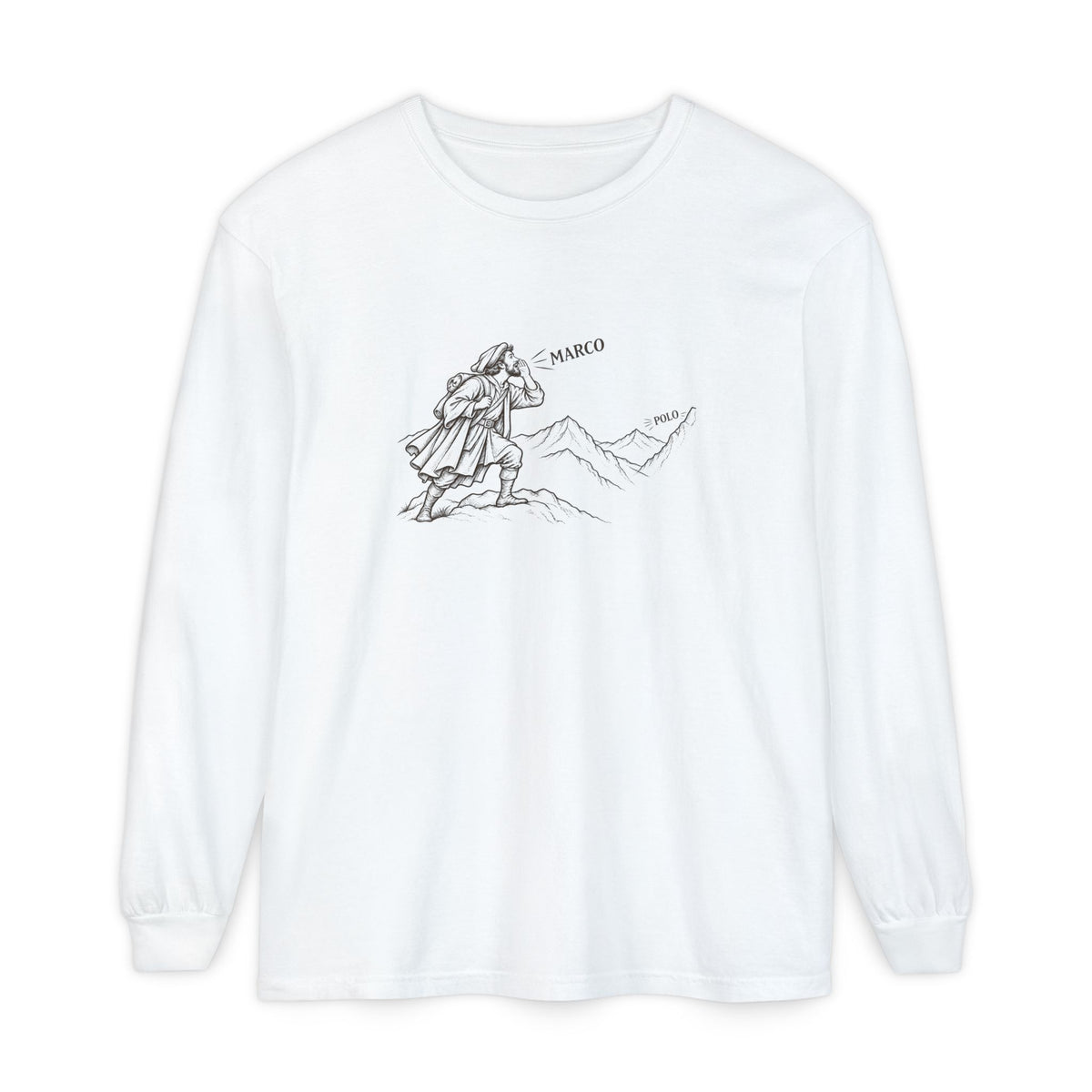 Marco / Polo Long Sleeve T-Shirt – Vintage Explorer | Explorer Collection