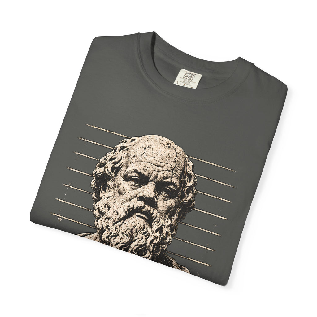 Bad Influence t-shirt: Socrates corrupting the youth