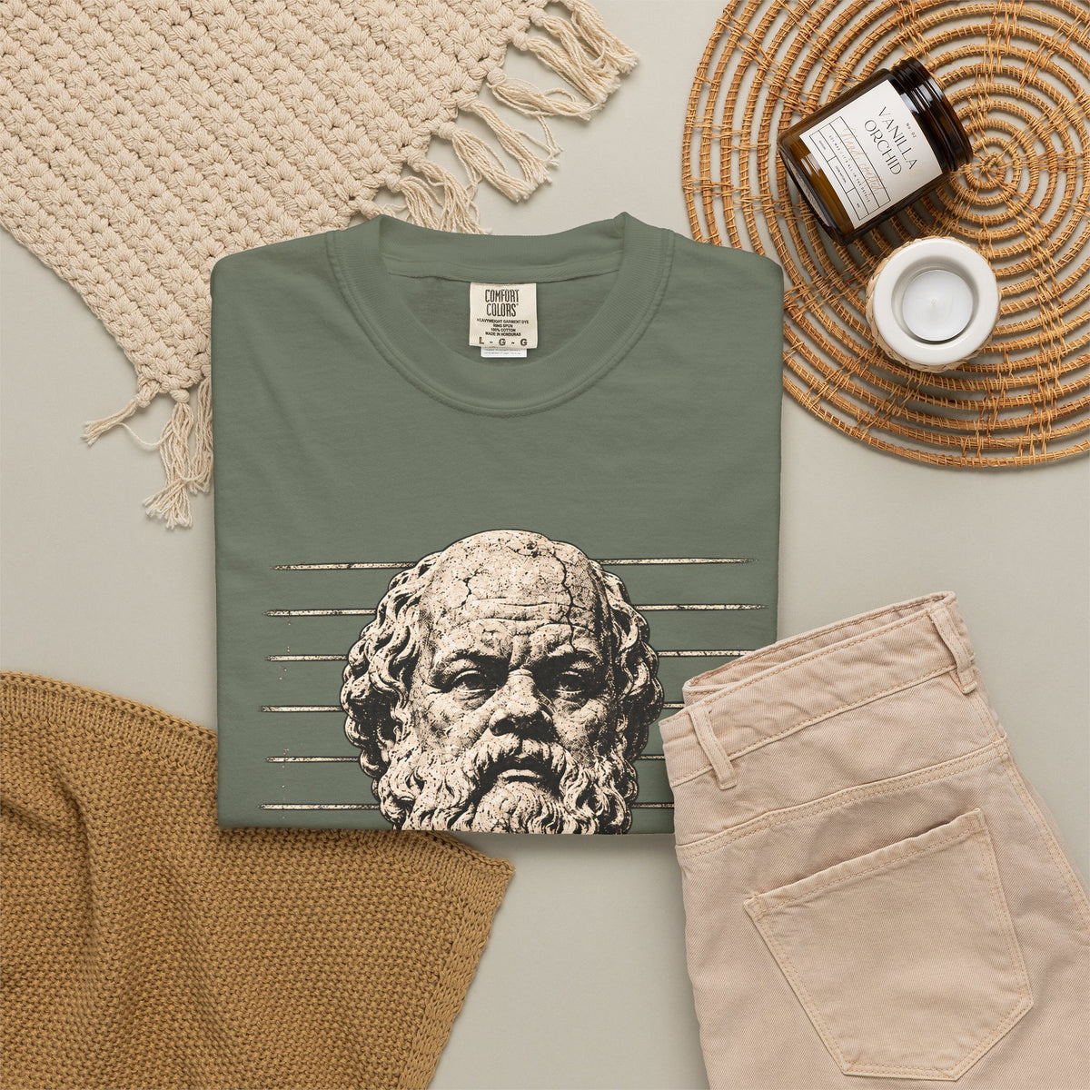 Bad Influence t-shirt: Socrates corrupting the youth