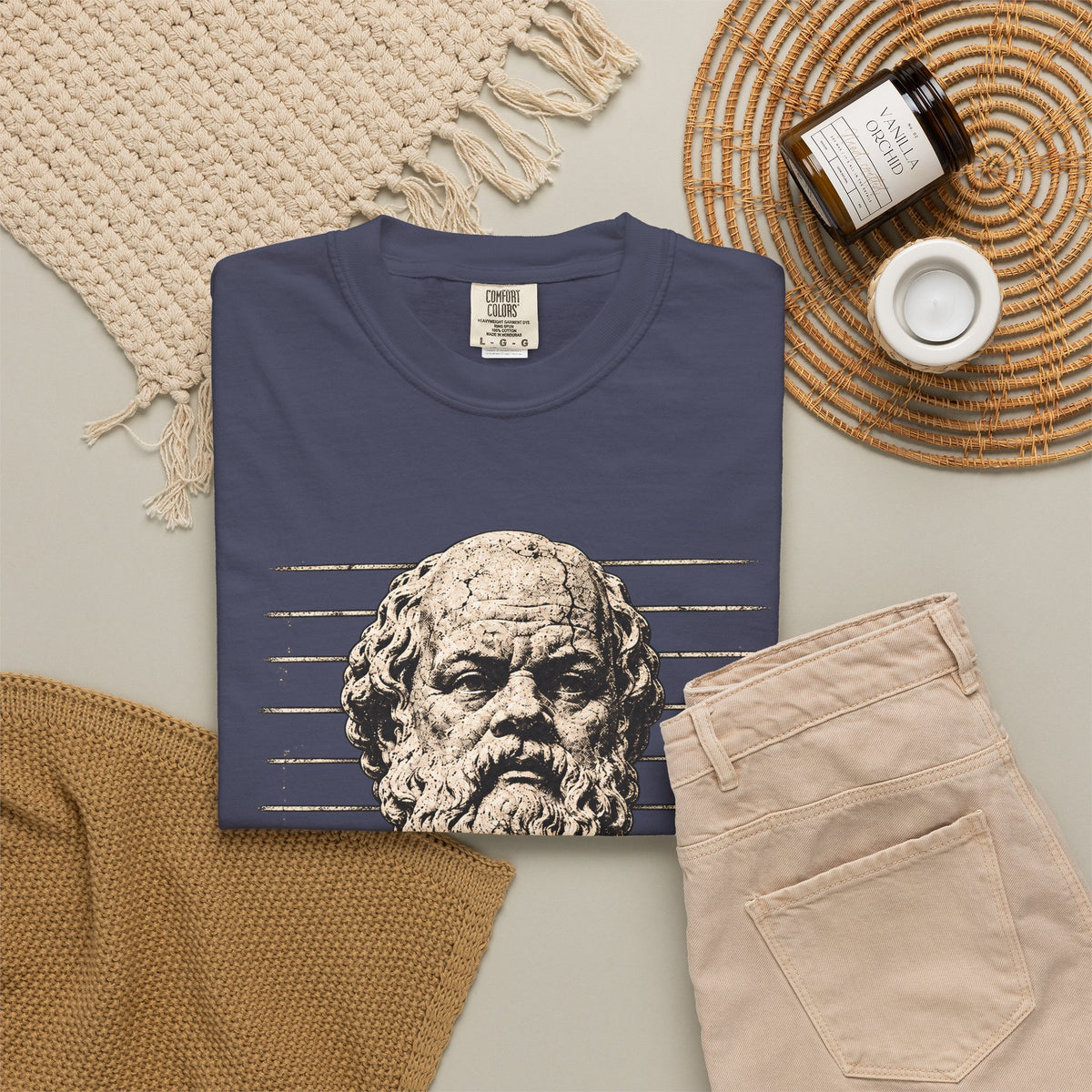 Bad Influence t-shirt: Socrates corrupting the youth