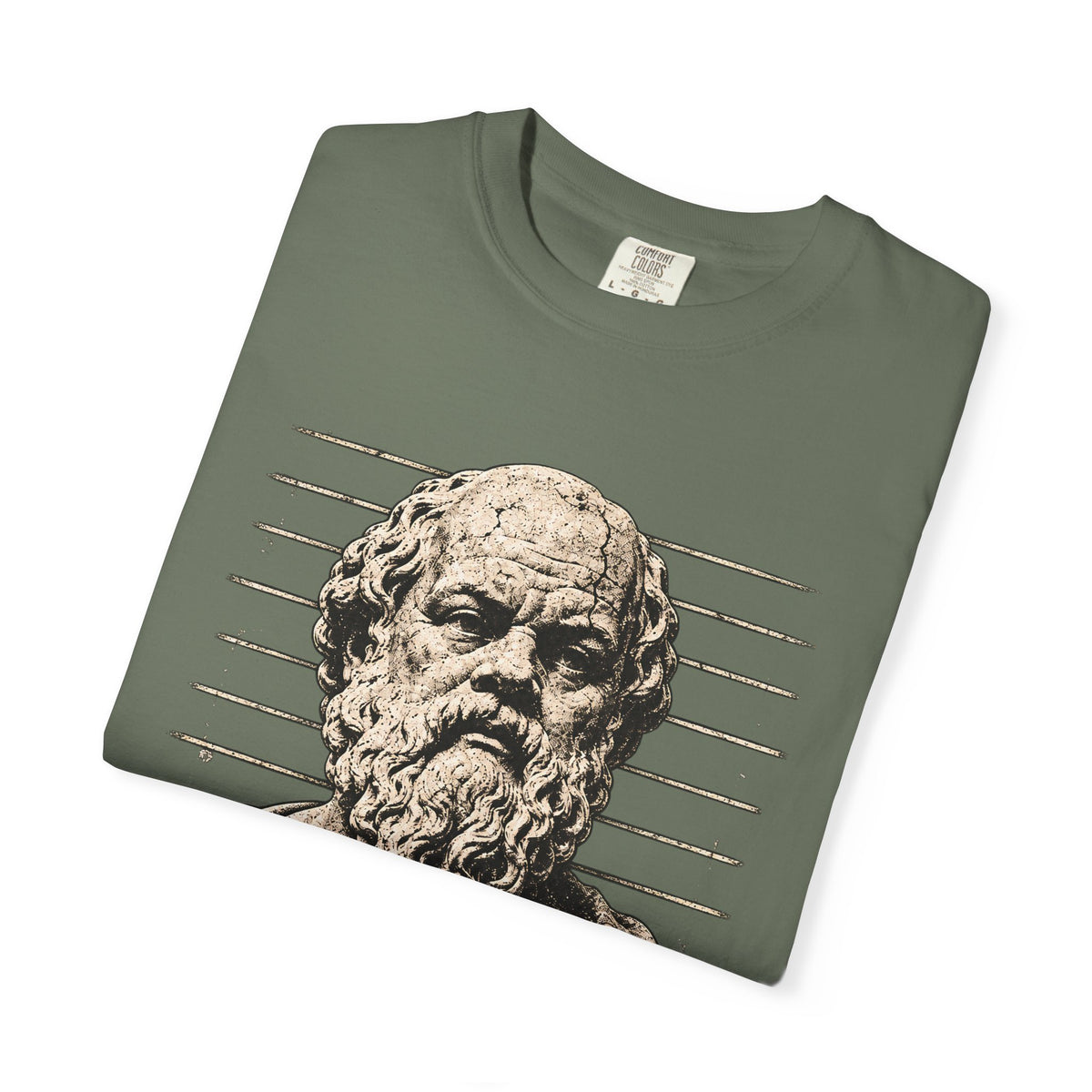 Bad Influence t-shirt: Socrates corrupting the youth
