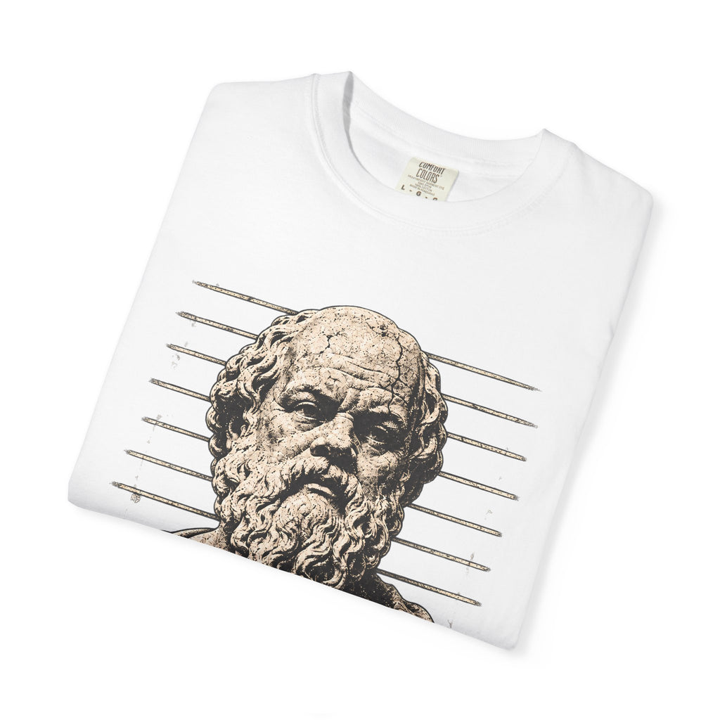 Bad Influence t-shirt: Socrates corrupting the youth