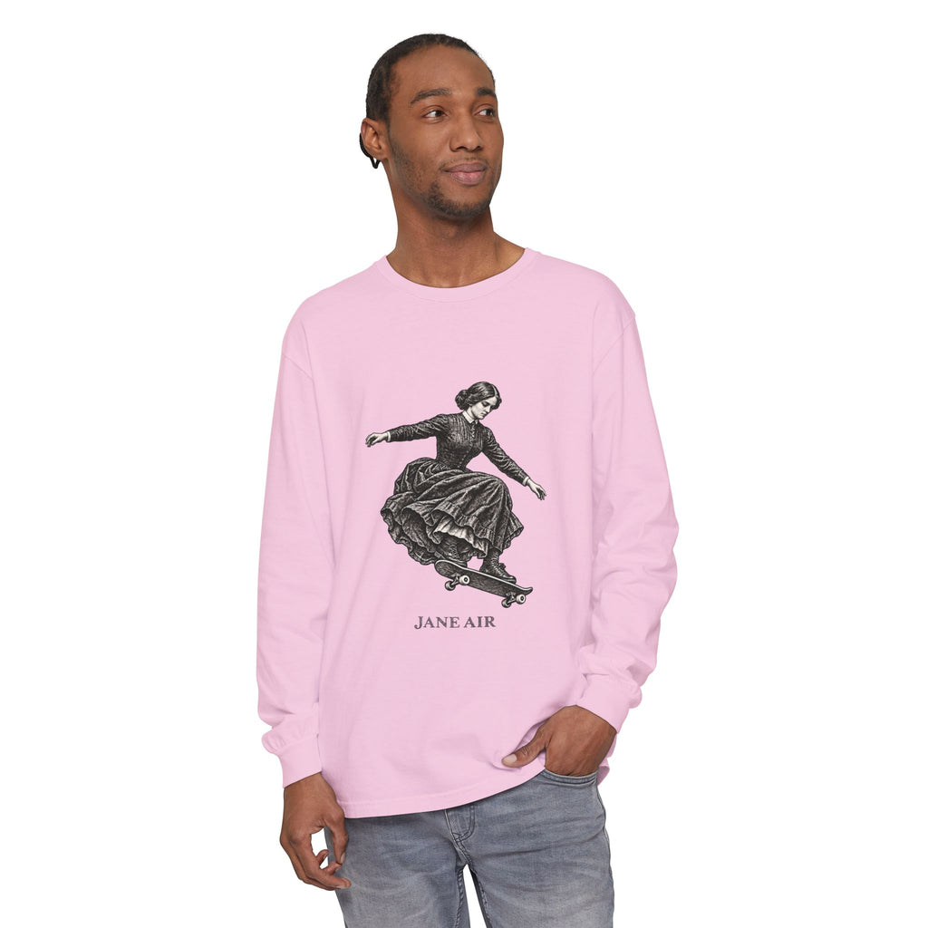 Jane Air Long Sleeve T-Shirt – Jane Eyre Skateboard