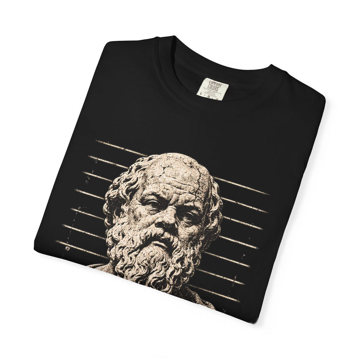 Bad Influence t-shirt: Socrates corrupting the youth