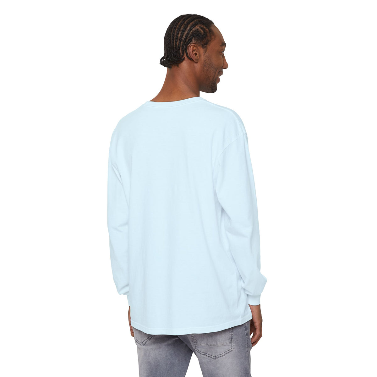 Uncharted Long Sleeve T-Shirt – Fine-Line Map & Mountains | Explorer Collection
