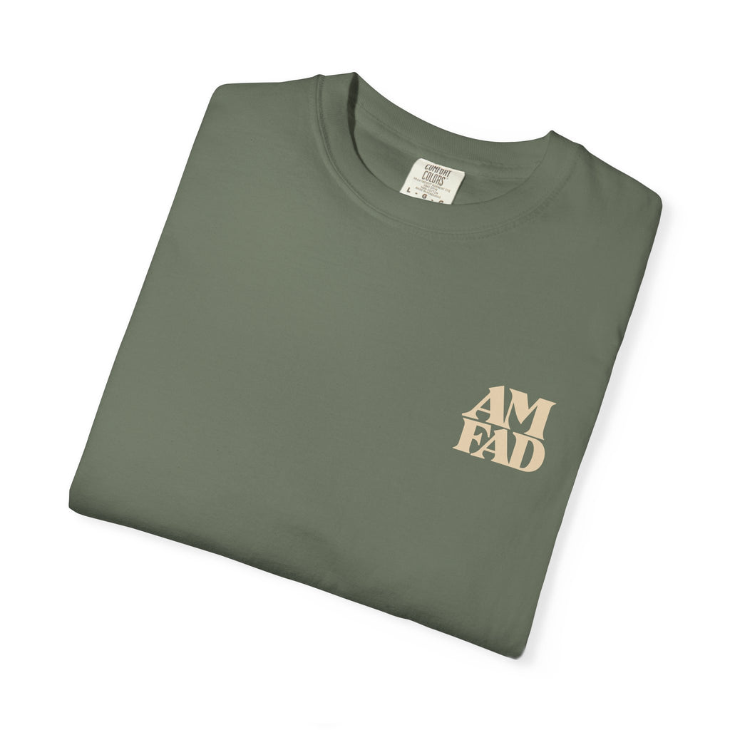 All My Friends Are Dead Familiar Spirits t-shirt: reader with ghostly companions