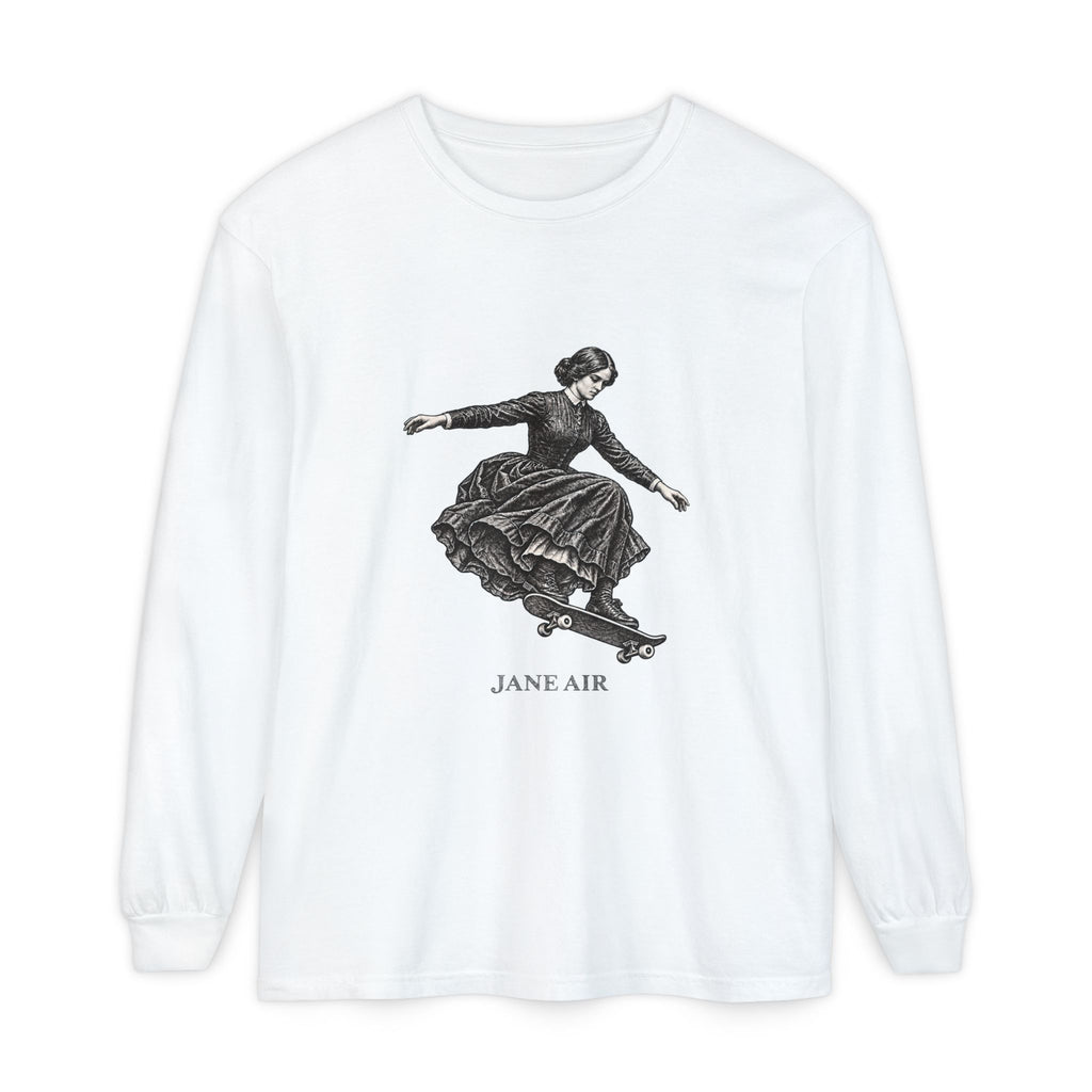 Jane Air Long Sleeve T-Shirt – Jane Eyre Skateboard
