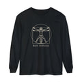 Built Different Long Sleeve T-Shirt – Leonardo-Style Anatomy Sketch