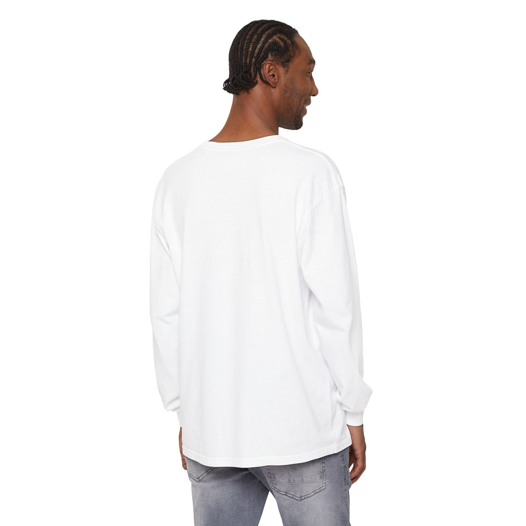 Uncharted Long Sleeve T-Shirt – Fine-Line Map & Mountains | Explorer Collection
