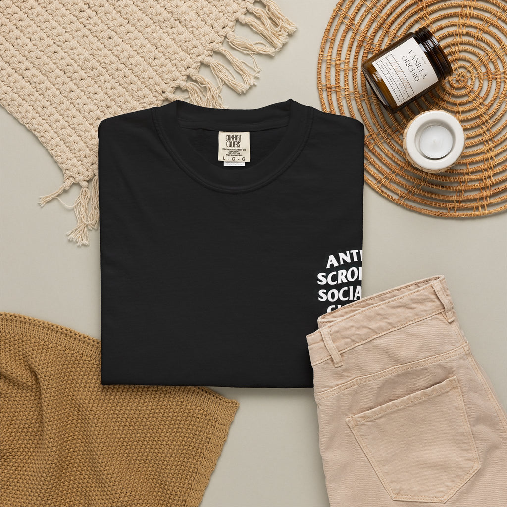 Anti Scroll Social Club American Originals t-shirt: Lincoln, Washington, Roosevelt and Franklin