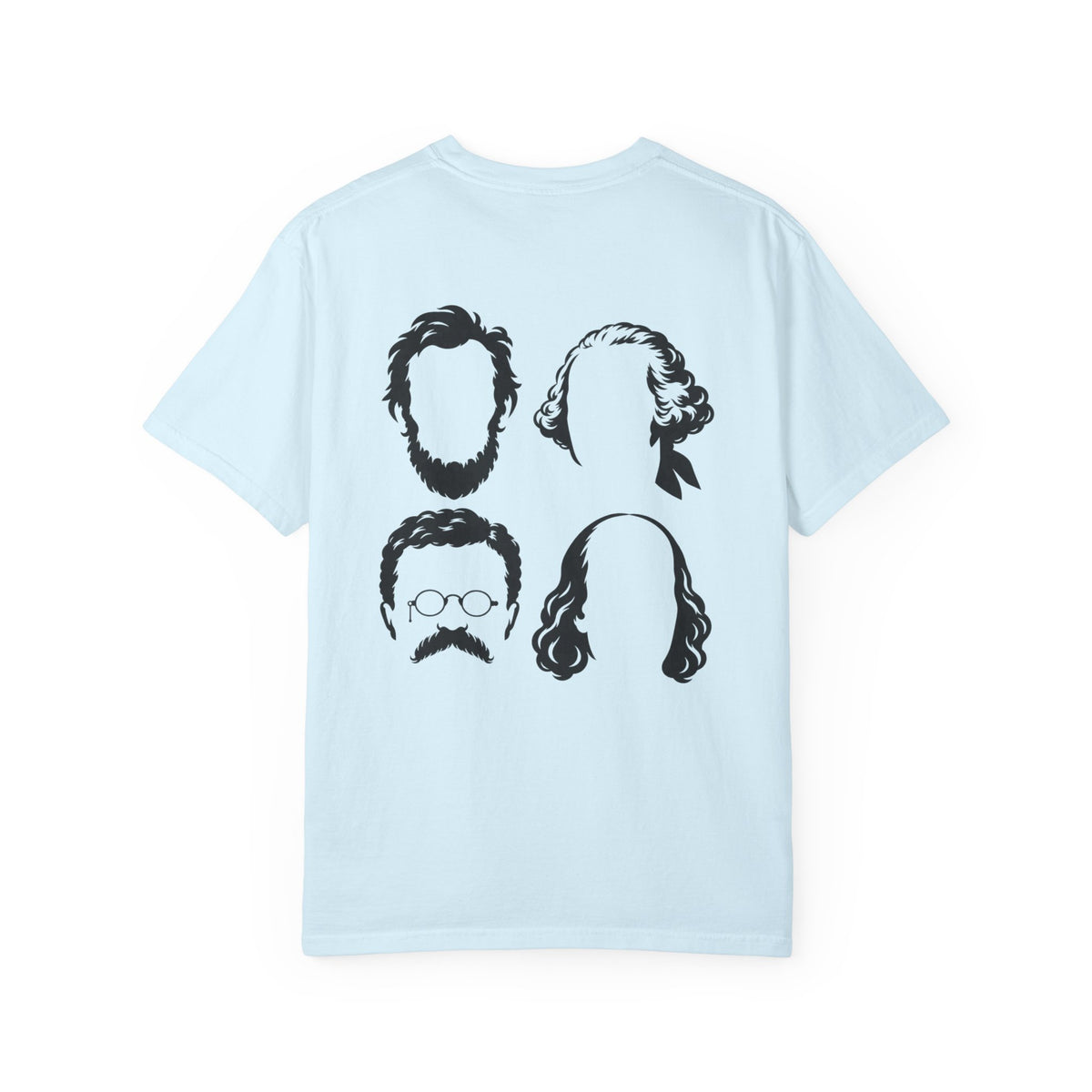 Anti Scroll Social Club American Originals t-shirt: Lincoln, Washington, Roosevelt and Franklin